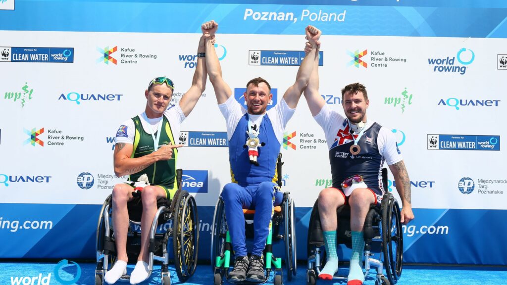 Sunday Podiums at the 2019 World Rowing Cup II in Poznan, Poland
