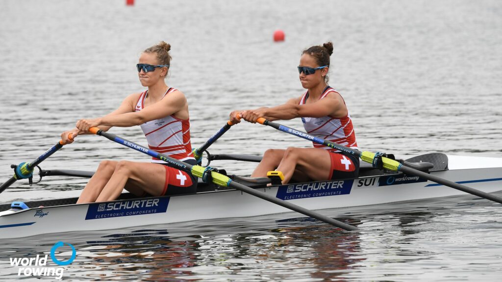 Racing gets underway (3) at the 2019 World Rowing Cup II in Poznan, Poland