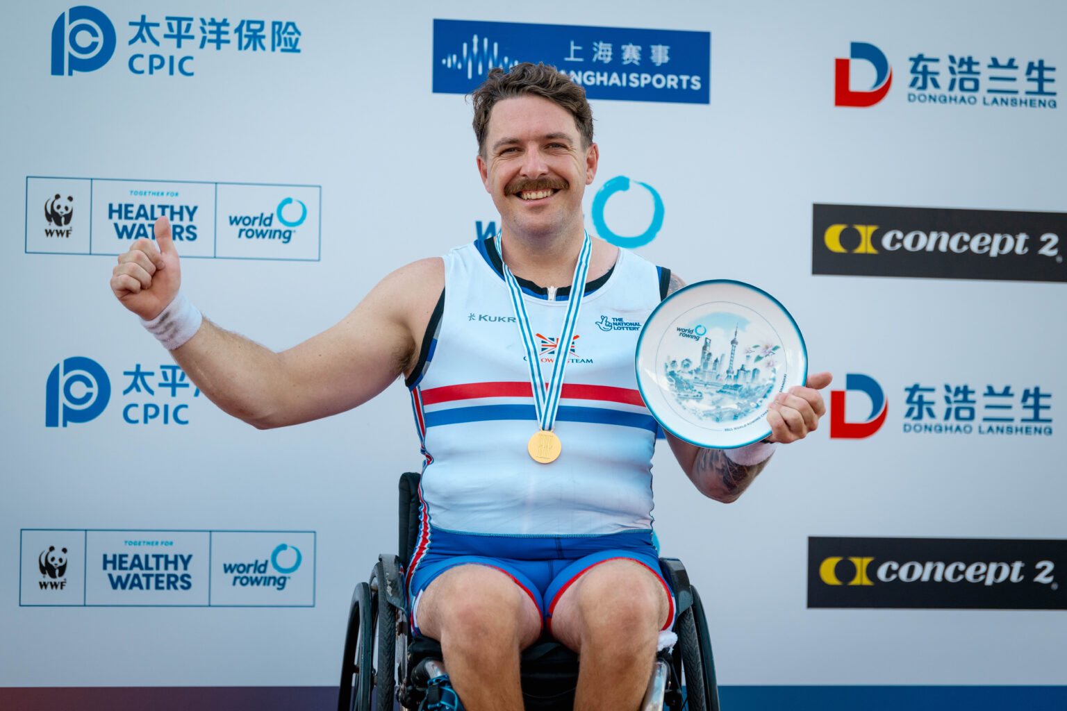 Ben Pritchard is the 2025 World Rowing Para Crew of the Year - World Rowing